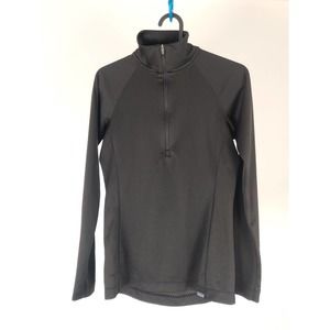 (V) Patagonia Capilene Midweight Baselayer Women shirt sport running sz XS black
